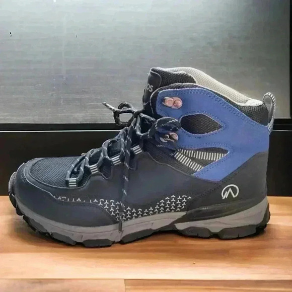 Nevados Goldrock New With Tags Men's Size 9M Work/Outdoor Boots. Gray and Blue - Picture 3 of 4